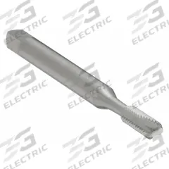 CLEVELAND Spiral Point Tap: #10-24 UNC, H3 / 2B, 2 Flute, Bottoming Chamfer, High Speed Steel (MPN C57098)