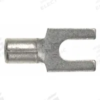 PANDUIT Fork Terminals: Bare, #10 Stud Size, 18 AWG – 14 AWG Wire Range, Std Fork, 2,000 V (MPN P14-10F-C). Key specifications — attr1307963: P14-10F-C; attr1307967: PANDUIT; attr1307972: CT.