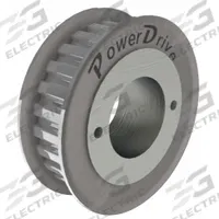 POWER DRIVE Gearbelt Pulley: For L Timing Belt Section, For 1 in Belt Wd, 22 Teeth, 0.375 in Pitch (MPN 22LG100). Key specifications — Brand: POWER DRIVE; For Bushing Type: Split Taper.
