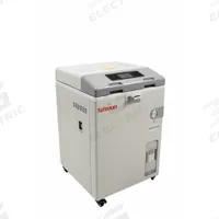 HEIDOLPH Autoclave: 60 L Capacity, 140°C Max Temp, 25 3/8 in Overall Wd, 31 7/8 in Overall Dp (MPN 023210691). Key specifications — Brand: HEIDOLPH; Features: No Printer; Temperature Accuracy: -1 °C/3 °C; Product Type: Autoclave; Voltage: 220-240V.