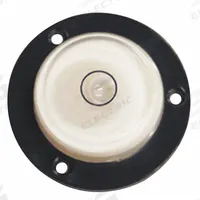 JOHNSON LEVEL Bulls Eye Level: Nonmagnetic, 1 3/16 in x 1/2 in, 30 Arc Min, Plastic, Mounting Hole (MPN SM100). Key specifications — attr939369: Plastic; attr934741: JOHNSON LEVEL; attr939371: Circular with Flange; attr986192: Acrylic.