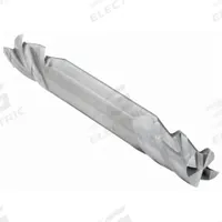 CLEVELAND Square End Mill: Carbide, Double End, 4 Flute, 5/16" Mill Dia, 1/2" LOC, 2-1/2" OAL (MPN C60282)