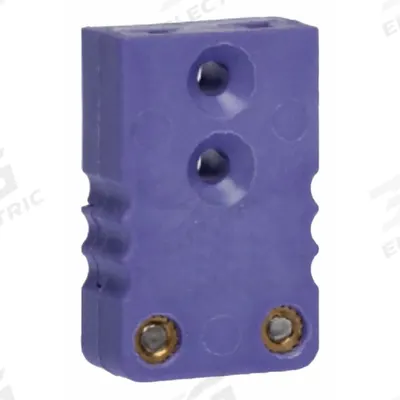 Dayton Thermocouple Connector: Jack, For Type E Thermocouple Type, Mini Jack, 2 Pins - Thermocouple Jacks & Connectors