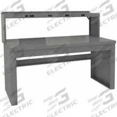 TENNSCO Workbench: Fixed Ht, Laminated Hardwood Butcher Block, 72 in x 36 in, Gray, Riser/Stringer (MPN EB-2-3672M). Key specifications — Brand: TENNSCO.