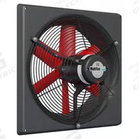 Exhaust Fan: Direct Drive, 16 in Blade, 1/4 hp, 2,950 cfm, 120V AC, 1 ph, Totally Enclosed (MPN V4E40K2M71100). Key specifications — Assembled: Assembled; Brand: MULTIFAN; Nameplate Voltage: 120V AC; Frame Material: Fiberglass; Guard Type: Intake; Method of Construction: Cast; Motor Type: Permanent Split Capacitor; Motor Insulation: Class F.