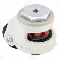 APPROVED VENDOR Stem Caster: Swivel, 1 13/16 in Wheel Dia., 3/4 in Wheel Wd, Nylon, M8 Thread Size (MPN HRIG-POA 45G). Key specifications — Brand: APPROVED VENDOR; Thread Size: M8; Roll Up: Swivel with Brake.