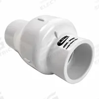 VALTERRA Check Valve: Swing, Inline Valve Body, 1 1/2 in Pipe Size, Socket x Socket, PVC, Female (MPN 200-15). Key specifications — Connection Type - Side 2: Socket; Connection Type - Side 1: Socket; Brand: VALTERRA.