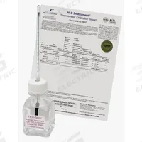 FRIO-TEMP Bottle Thermometer: 95°C to 115°C, +/-0.4°C, 30 mL Bottle Volume, Glass Beads (MPN B60200-0400). Key specifications — Bottle Fill Medium: Glass Beads; Temperature Units: Celsius; Accuracy: +/-0.4°C; Brand: FRIO-TEMP.