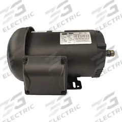 DAYTON General Purpose Motor: C-Face/Rigid Base Mount, Totally Enclosed Fan Cooled, 2 hp, 1,745 RPM (MPN 36VF20). Key specifications — Brand: DAYTON; Nameplate Voltage @ 60 Hz: 230/460V AC; Full Load Current @ 60 Hz: 5.44/2.72 A; Nameplate RPM @ 60 Hz: 1,745 RPM; Motor Enclosure: TEFC.