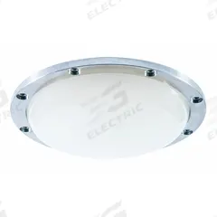 LED Surface Mount Fixture: 4,160 lm, 2700K, 42 W, 120/277V AC, Steel, 1 ft Lg, 12 1/4 in Wd (MPN 042VR27CLYVLSSUR0000001). Key specifications — Voltage: 120/277V AC; NEMA Enclosure Rating: 1; Housing Material: Steel; Color Temperature: 2700K; Brand: SHAT-R-SHIELD; Emergency Battery Backup: No.