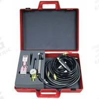 LINCOLN ELECTRIC TIG Torch Starter Pack: Water-Cooled, PTW-20, 12 1/2 ft, Braided Rubber, 2-Piece (MPN K2267-1). Key specifications — Brand: LINCOLN ELECTRIC; Manufacturer Part Number: K2267-1; Neck Type: Rigid; Power Cord Material: Braided Rubber; Gas Valve (Table): Without.