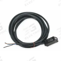 OMRON Photoelectric Sensor: Non-Terminated Cable, 12-24V DC, PNP (MPN E3Z-D82). Key specifications — Brand: OMRON; Electrical Connection: Bare Wire; Manufacturer Part Number: E3Z-D82; Body Material: PBT; DC Supply Voltage Rating: 12-24V DC; Series: E3Z; Electrical Installation Type: Prewired Cable.
