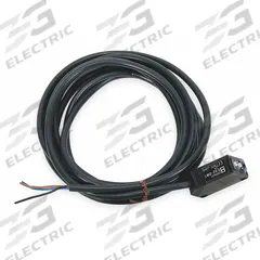 OMRON Photoelectric Sensor: Non-Terminated Cable, 12-24V DC, PNP (MPN E3Z-D82). Key specifications — Brand: OMRON; Electrical Connection: Bare Wire; Manufacturer Part Number: E3Z-D82; Body Material: PBT; DC Supply Voltage Rating: 12-24V DC; Series: E3Z; Electrical Installation Type: Prewired Cable.