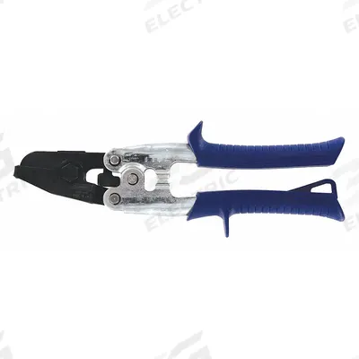 MIDWEST SNIPS Hand Notcher: 10 in Overall Lg, Plastic, Metal, 1 in Notch Dp - Notchers