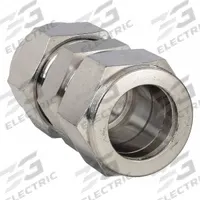 PARKER Compression Fitting Union: 1 in OD x 1 in OD Fitting Size, Compression x Compression (MPN 16SC16-316). Key specifications — Compatible Fitting Brands: Parker A-LOK; Brand: PARKER.