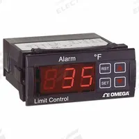 OMEGA Thermocouple Limit Controller: CN700, J/K/S, Limit, 110V AC, 0°C to 65°C, Digital, (2) Relay (MPN CN701). Key specifications — Brand: OMEGA; Alarms: (2) Relay; Control Mode: Limit; Current: 16A; Display Type: Digital; Input Voltage: 110V AC; Output: (1) 16A SPDT Relay at 250V AC Resistive; Product Type: Limit Controller.