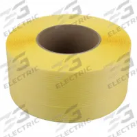 SIGNODE Plastic Strapping: 1/4 in Strapping Wd, 0.0205 in Thick, 170 lb Break Strength, Yellow, 1 (MPN 2x3006). Key specifications — Strapping Grade: Machine Strapping; Brand: SIGNODE; Color: Yellow; AAR Approved: No.