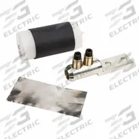 3M Mechanical Shearbolt Lug: 2 Hole Lug, For Wire Sizes 1/0 AWG, For Stud Size 1/2 in, Aluminum (MPN 61008). Key specifications — For Wire Material: Copper; For Stud Size: 1/2 in; Lug Material: Aluminum; Brand: 3M; Minimum Wire Size: 1/0 AWG.