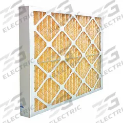 GRAINGER Pleated Air Filter: 16 in x 25 in x 2 in, MERV 10, High Strength (MPN 3GRT7). Key specifications — attr1285874: Synthetic; attr1285893: GRAINGER; attr1285902: Beverage Board.