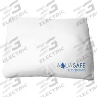 AQUASAFE Sandless Sandbag: Fresh Water/Saltwater, 1 in Overall Ht, 16 in Overall Wd (MPN AS20-FB). Key specifications — Color: White; Bag Material: Polypropylene; Brand: AQUASAFE; Fill Style: Ballast Required; For Water Salinity: Saltwater.
