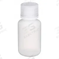 APPROVED VENDOR Storage Bottle: HDPE, 60 mL, 60 mL, Natural, 20-410 mm Screw Closure Size, Unlined (MPN 209046). Key specifications — Body Color: Natural; Closure Attached: Attached; Brand: APPROVED VENDOR; Pre-Cleaned: None; Closure Included: Yes.
