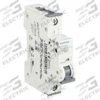 SIEMENS IEC Supplementary Protector: 16 A Amps, 72V DC, 10kA at 230/400V AC, Screw Clamp, 5SY4, A (MPN 5SY41165). Key specifications — Brand: SIEMENS; Terminal Connection: Screw Clamp; DC Voltage Rating: 72V DC; Max. AIR Rating: 10kA at 230/400V AC; Series: 5SY4; AC Voltage Rating: 230/400V AC; Curve Type: A.
