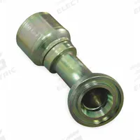 AEROQUIP Hydraulic Flange Fitting: 2 in Hydraulic Hose I.D., 2 in Hydraulic Flange Size, 7.49 in Lg (MPN 1A32FLA32). Key specifications — attr95970: 45° Elbow; attr95968: Carbon Steel; attr98911: AEROQUIP.