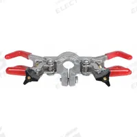 BURRELL SCIENTIFIC Finger Clamp: Clamp, Aluminum, Aluminum, 8 1/4 in Overall Lg, 3 Prongs (MPN 075-777-00-00). Key specifications — attr1025734: BURRELL SCIENTIFIC; attr1025737: Aluminum; attr1025732: Aluminum; attr1025747: Clamp.