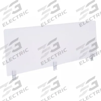 REGENCY Divider Panel: 16 in Overall Ht, 71 in Overall Wd, 3/8 in Overall Dp - Desktop Privacy Panels