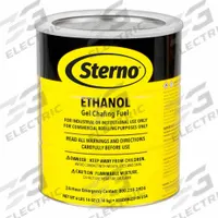 STERNO Chafing Fuel: Chafing Dishes, 2 hr, Ethanol, 20898. Key specifications — Application: Chafing Dishes; Manufacturer Part Number: 20898; Product Type: Chafing Fuel; Fuel Type: Ethanol; Brand: STERNO; Burn Time: 2 hr.
