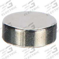 APPROVED VENDOR Rare Earth Magnet: Neodymium, 5/16 in Outside Dia, 0.118 in Thick, 35, 10 PK (MPN 2VAE3). Key specifications — Color: Silver; Max Pull Force: 2.6 lbf.