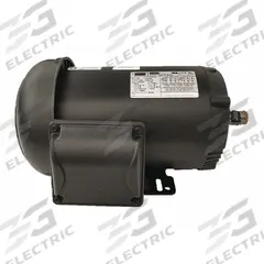 DAYTON General Purpose Motor: C-Face/Rigid Base Mount, Totally Enclosed Fan Cooled, 1 hp, 1,765 RPM (MPN 36VF83). Key specifications — Brand: DAYTON; Nameplate Voltage @ 60 Hz: 230/460V AC; Full Load Current @ 60 Hz: 2.94/1.47 A; Nameplate RPM @ 60 Hz: 1,765 RPM; Motor Enclosure: TEFC.