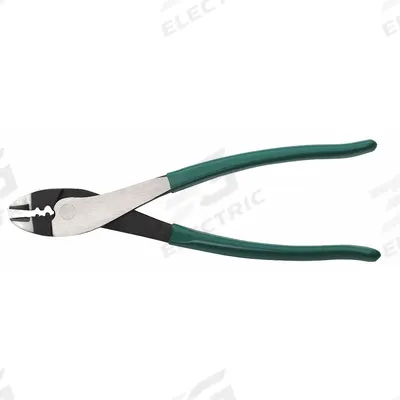 SK PROFESSIONAL TOOLS Crimper: For Non-Insulated Connectors/Non-Insulated Terminals, Manual - Pliers-Style Wire Connector & Terminal Crimpers