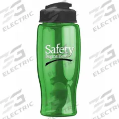 QUALITY RESOURCE GROUP Water Bottle: 27 oz Capacity, Green, PETE, BPA-Free, Bottle (MPN TB27UCF). Key specifications — Brand: QUALITY RESOURCE GROUP.