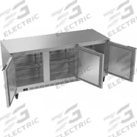 BEVERAGE-AIR Refrigerator: 17.9 cu ft, 34 5/8 in Ht, 32 in Dp, Yes Energy Star Compliant, 3 Doors (MPN UCR72AHC). Key specifications — Control Type: Electronic; Energy Star Compliant: Yes; Brand: BEVERAGE-AIR.
