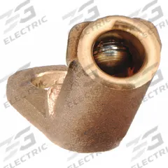 TWECO Welding Cable Ball Point Lug: Ball Point, 150 A Compatible Current (Max), 45° Angle (MPN 95151100). Key specifications — Insulated: No; Brand: TWECO; Manufacturer Part Number: 95151100.
