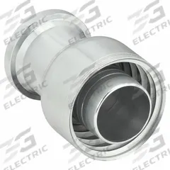 AEROQUIP Hydraulic Flange Fitting: 1 1/2 in Hydraulic Hose I.D., 1 1/2 in Hydraulic Flange Size (MPN 1A24FL24). Key specifications — attr95970: Straight; attr95968: Carbon Steel; attr98911: AEROQUIP.