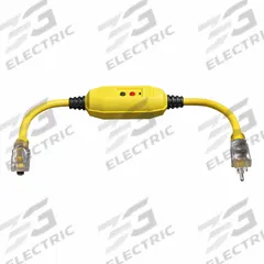 APPROVED VENDOR Line Cord GFCI: Manual Reset, 3 ft Lg, 12/3, 5-15P Plug, 15 A Current, 125V AC, SJTW (MPN 875LC7). Key specifications — NEMA Plug Configuration: 5-15P; NEMA Receptacle Configuration: 5-15R; Brand: APPROVED VENDOR; Voltage: 125V AC.
