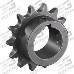 TRITAN Roller Chain Sprocket: 40, For 1/2 in Chain Pitch, 1 1/8 in Bore Dia, 14 Teeth, Steel (MPN 40BS14H X 1 1/8). Key specifications — Brand: TRITAN.
