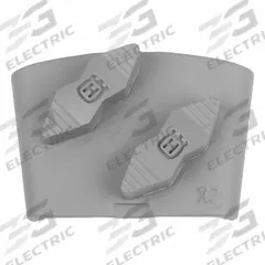 HUSQVARNA Grinding Tool: Extra Hard, 30 Grit, Gray, 2 Segments, Clockwise/Counterclockwise, Rhombus (MPN ELITE-GRIND EZ X30 DS). Key specifications — attr81237: Gray; attr81244: Metal; attr122184: Grinding Tool; attr122180: Extra Hard Concrete; attr81239: 970605302; attr122178: Rhombus; attr81227: HUSQVARNA.