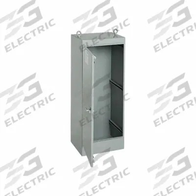HOFFMAN Enclosure: Steel, 72 in x 36 in x 24 in, NEMA 12, Solid Cover, Hinged - Steel Dust-Tight Enclosures