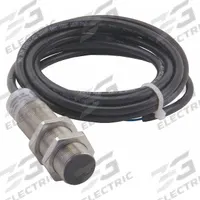 EATON Inductive Cylindrical Proximity Sensor: Non-Terminated Cable, Unshielded, 3 Wires, 10-48V DC (MPN E57P-18UNC12-C2). Key specifications — Brand: EATON; AC Supply Voltage Rating: Not Rated; DC Supply Voltage Rating: 10-48V DC.