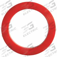 Cam and Groove Gasket: 1 in For Coupling Size, Red, 1 9/16 in Outside Dia, Flat, Silicone, 10 PK (MPN ZUSA-CAM-SMD-1). Key specifications — Color: Red; Color Code Stripe: None; Metal Detectable: Yes; Durometer: 70A; Gasket Material: Silicone; Brand: USA INDUSTRIALS.