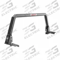 WEATHER GUARD Headache Rack: 3 3/5 in Overall Wd, 22 in Overall Ht, Aluminum/Steel, Black (MPN 11902-52-01). Key specifications — Color: Black; Product Type: Headache Rack; Material: Aluminum; For Truck Bed Length: 50.6 in to 71.4 in; Brand: WEATHER GUARD.