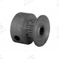DAYTON Timing Pulley: Modified Curvilinear, Fixed, For GT Timing Belt Section, For 3 mm Belt Wd (MPN 12-2P03-6CA1). Key specifications — Brand: DAYTON; Finish: Clear Anodized; For Belt Series: Powerhouse®.