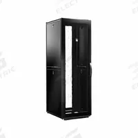 RITTAL Communication Storage Cabinets: 48 Rack Units, 89 3/4 in x 29 1/2 in x 42 1/8 in, Floor Mount (MPN 9982213). Key specifications — Brand: RITTAL; Includes: Cable Manager Cutouts; Material: Carbon Steel; Features_Broad: Without Side Panels.