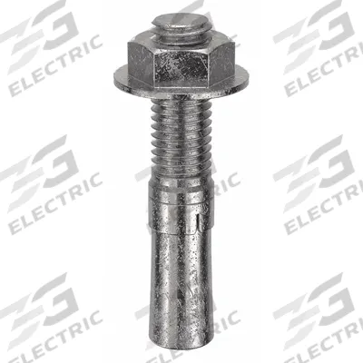 MKT FASTENING Wedge Anchor: 3 1/2 in Overall Lg, 5/8 in Dia, 5/8"-11 Thread Size, Plain - 18-8 Stainless Steel Wedge Anchors
