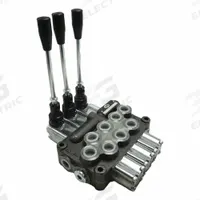 HYDRO CUSTOM Hydraulic Directional Control Valve: Four-Way / Three Positions, Tandem Center (MPN 228908). Key specifications — attr1017968: HYDRO CUSTOM; attr1017969: Tandem Center; attr1018005: Spring Center.