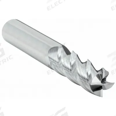 APPROVED VENDOR Square End Mill: Carbide, 4 Flute, 1/4" Mill Dia, 3/4" LOC, 2-1/2" OAL (MPN 284-000120) - Fast-Cutting Carbide Square End Mills