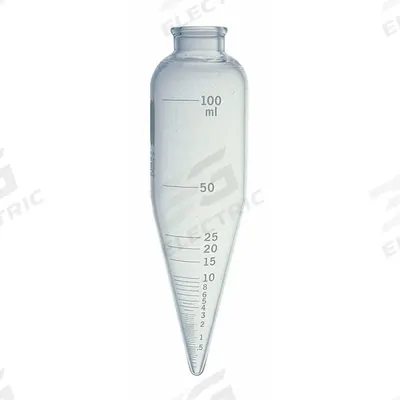 KIMBLE Centrifuge Tube: 100 mL, Centrifuge Tube, 45 mm Body Dia, 165 mm Overall Ht - Glass Centrifuge Tubes